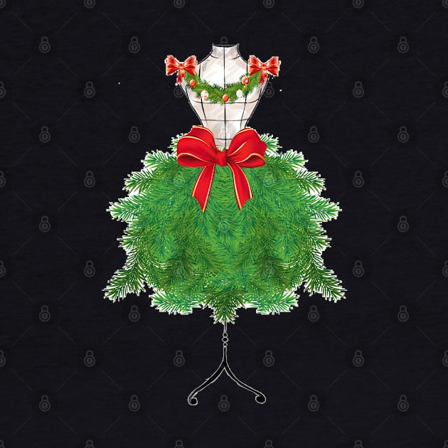 Christmas tree - Fashion Christmas tree by THEGGSHOP1